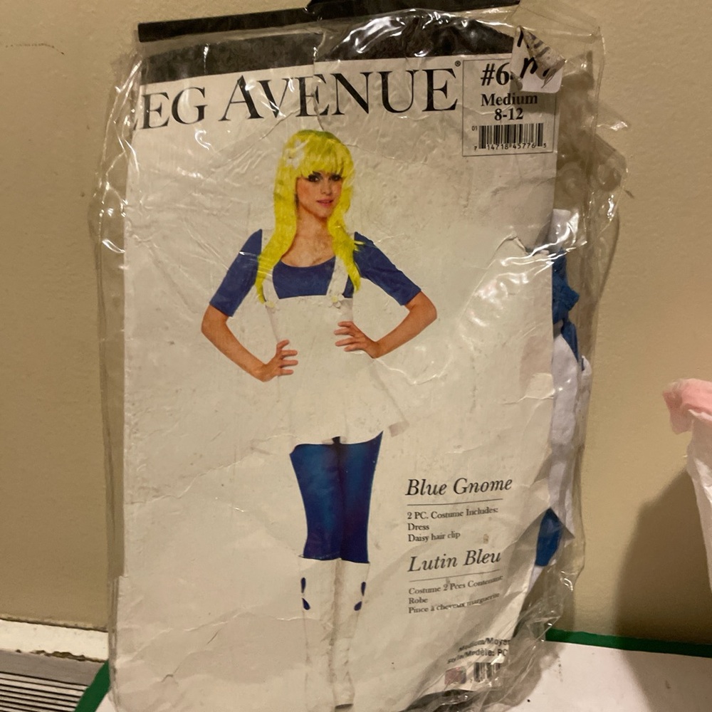 Blue Gnome costume #HalloweenCostume size m 8-12